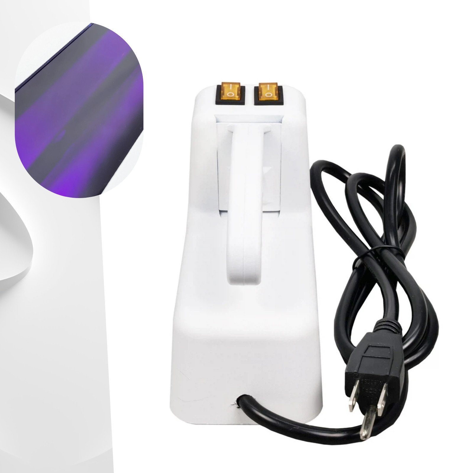 Portable UV Analyzer Lamp 110V 60Hz Dual Wavelength (254nm/365nm) for Lab Use