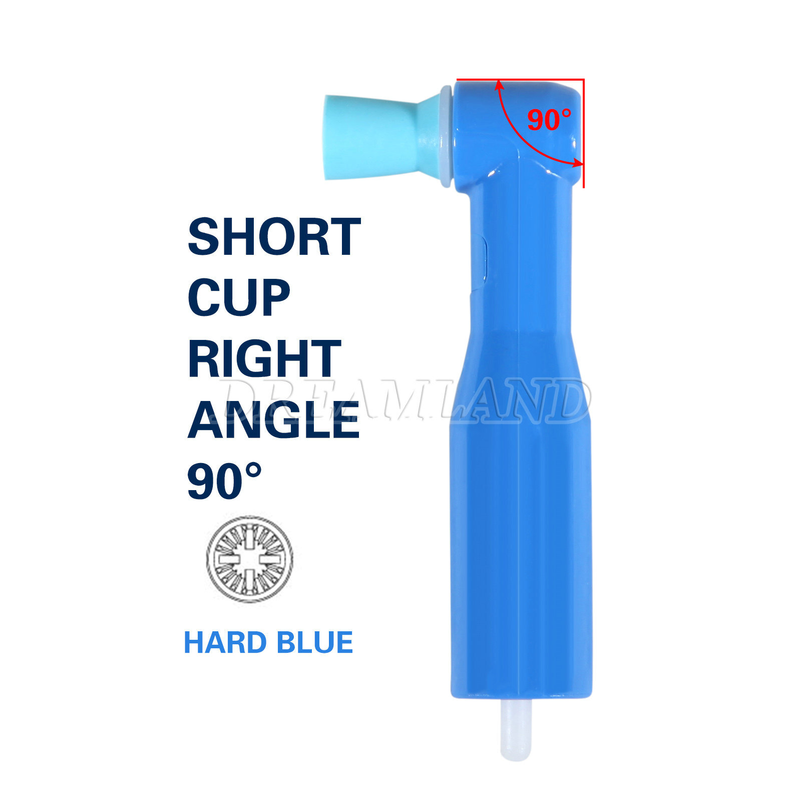 500pcs Dental Disposable Prophy Angles Top Quality Latex Free Soft or Firm