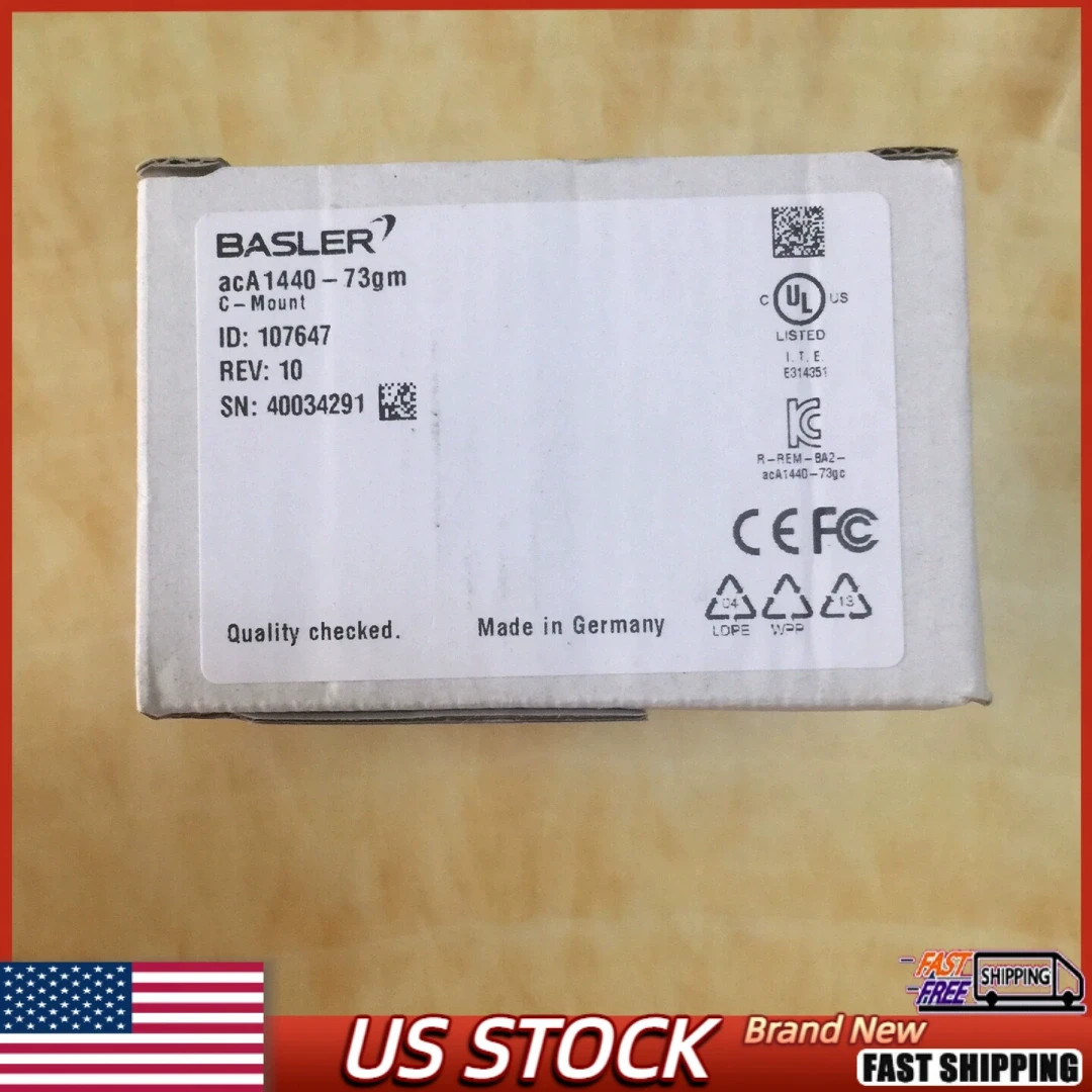 acA1440-73GM Basler New Sealed In Box Industrial Camera Free Delivery
