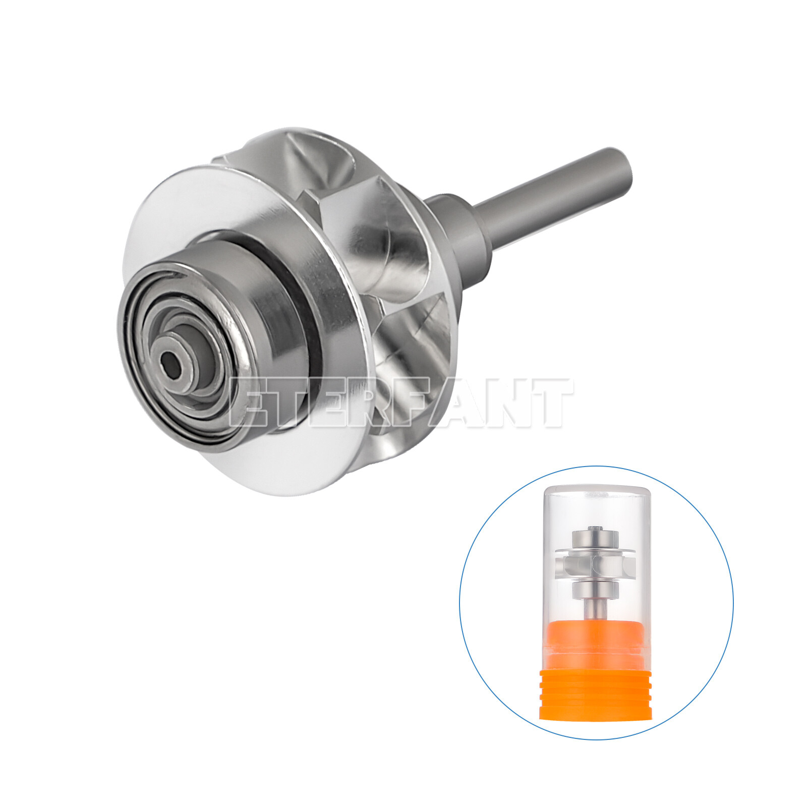 ENTERFANT Dental Turbine Cartridge Rotor Autochuck For Fast Speed Handpiece
