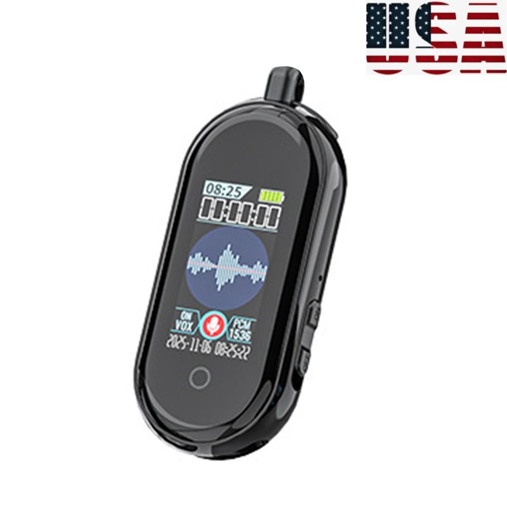 64GB HD Audio Record Device Noise-Canceling 1.05In Screen For Business & Classes