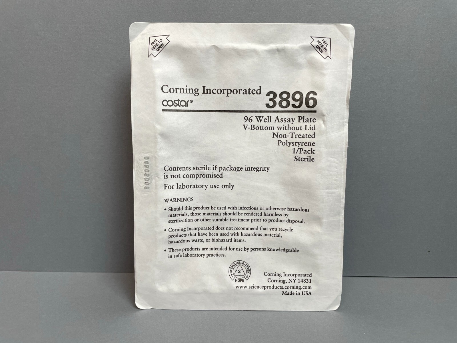 Corning Microplate 96 Well 320 ul Clear PS Individually Sealed 35 Plates