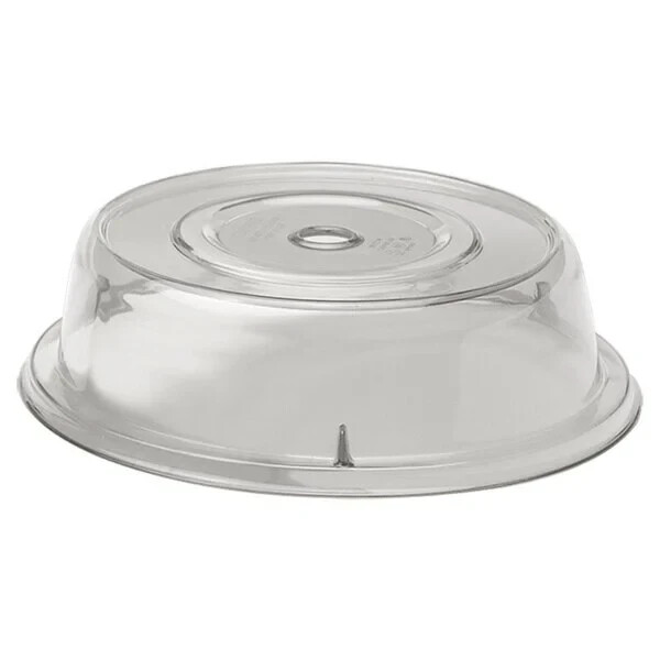 Cambro 900CW152 9 1/8 in Camwear® Camcover® Clear Round Plate Cover