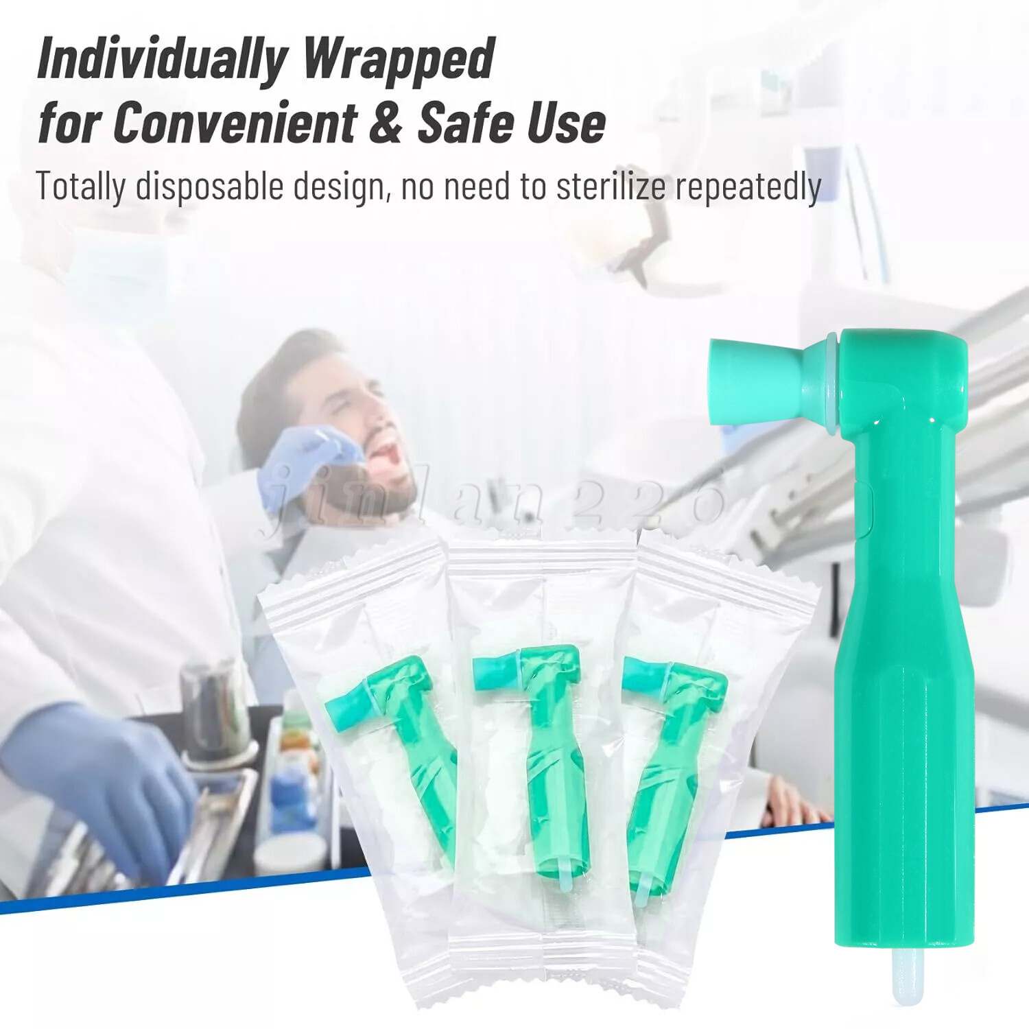 DISPOSABLE PROPHY ANGLES BX/100 SOFT CUP Dental