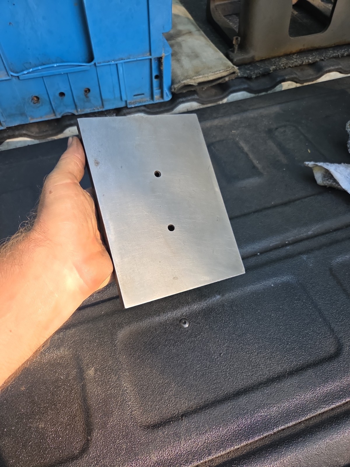 5×7 Milliken Machine Works Cast Iron Surface Plate Machinist Tool Maker