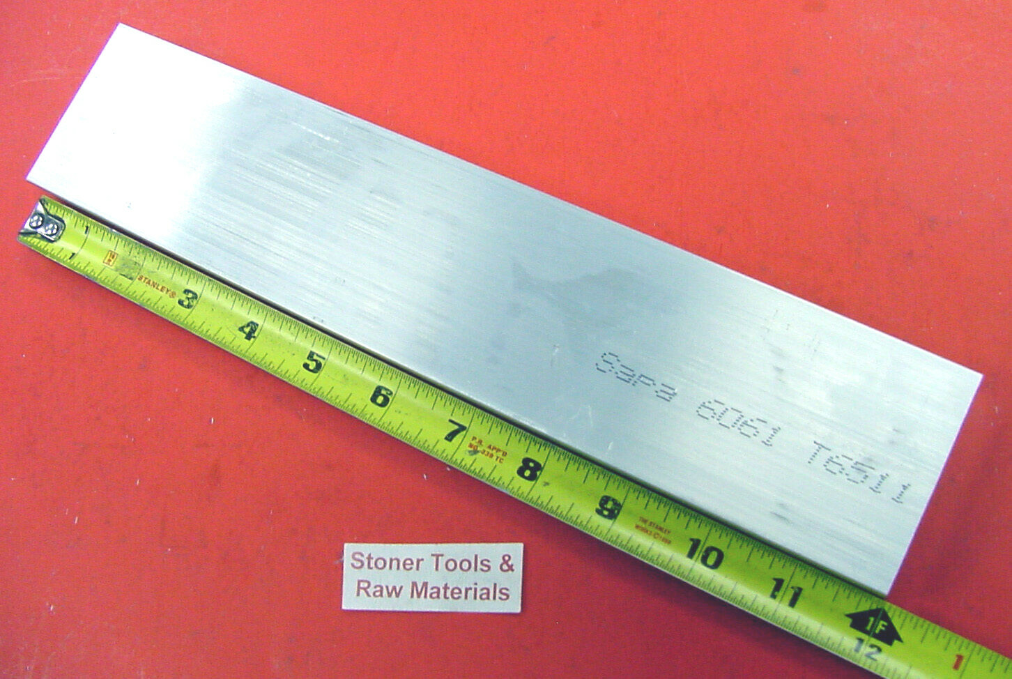 1/2″ X 2-1/2″ ALUMINUM FLAT BAR 12″ long 6061 T6511 New Extruded Mill Stock