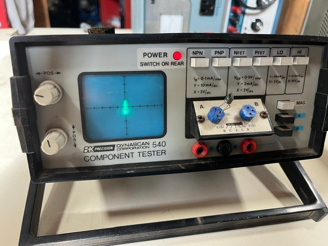 B&K Precision Model 540 Circuit Analyzer Component Tester – Tested/Working