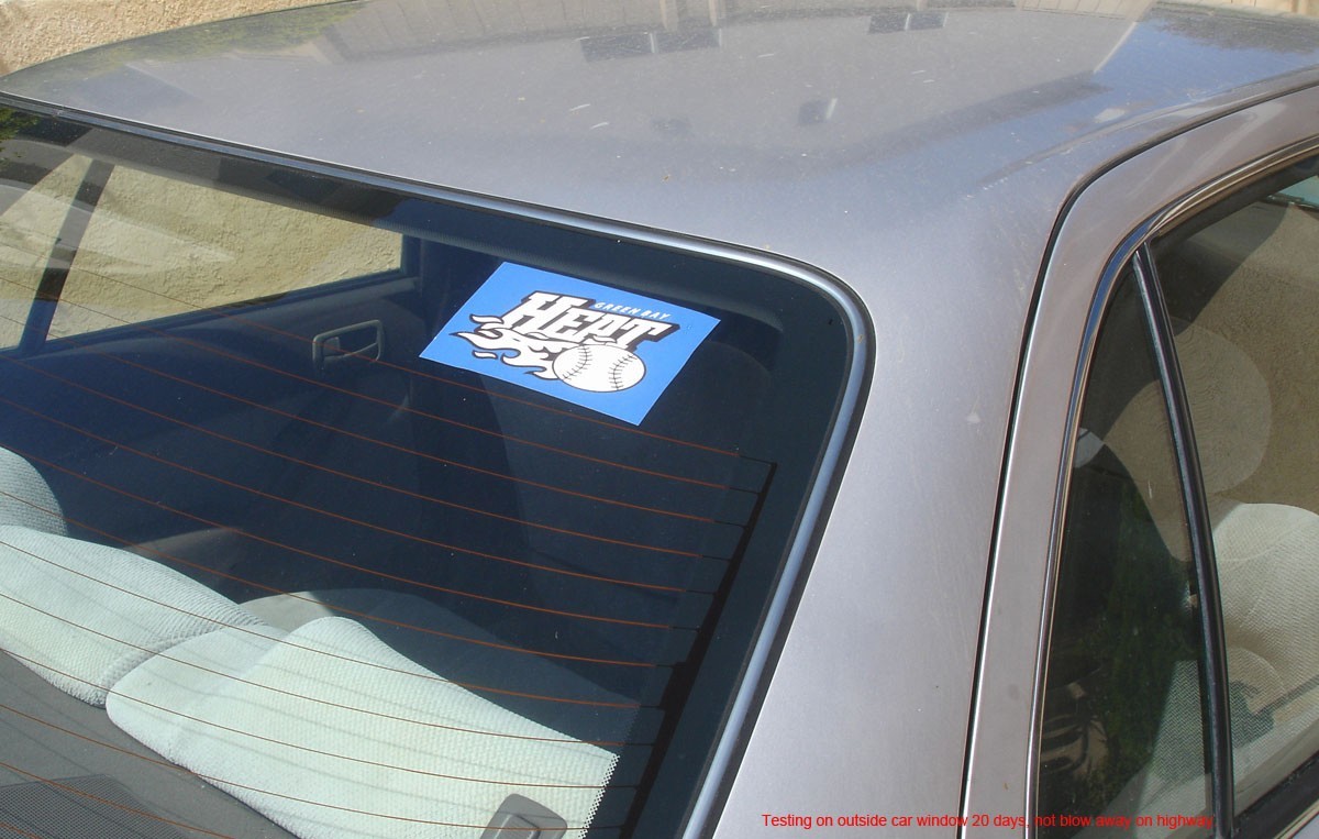 Custom Static Window Cling Signs Printing, Window Non-Adhesive Decal Sticker