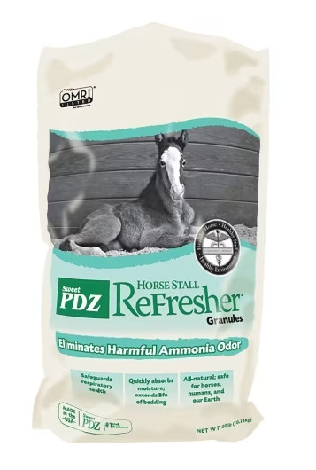 Sweet PDZ 1000595 Horse Stall Refresher, 40 Lbs. – Quantity 1