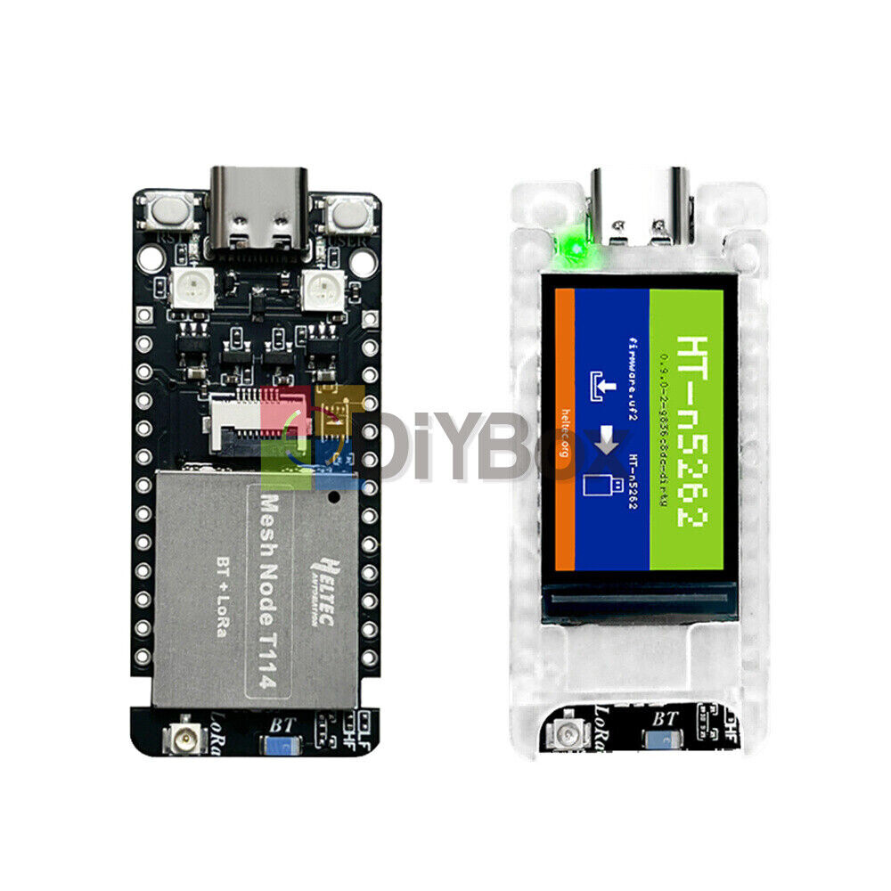HelTec Node T114 LoRaWAN LoRa nRF52840 SX1262 Meshtastic Tracker – 868MHz Type-C