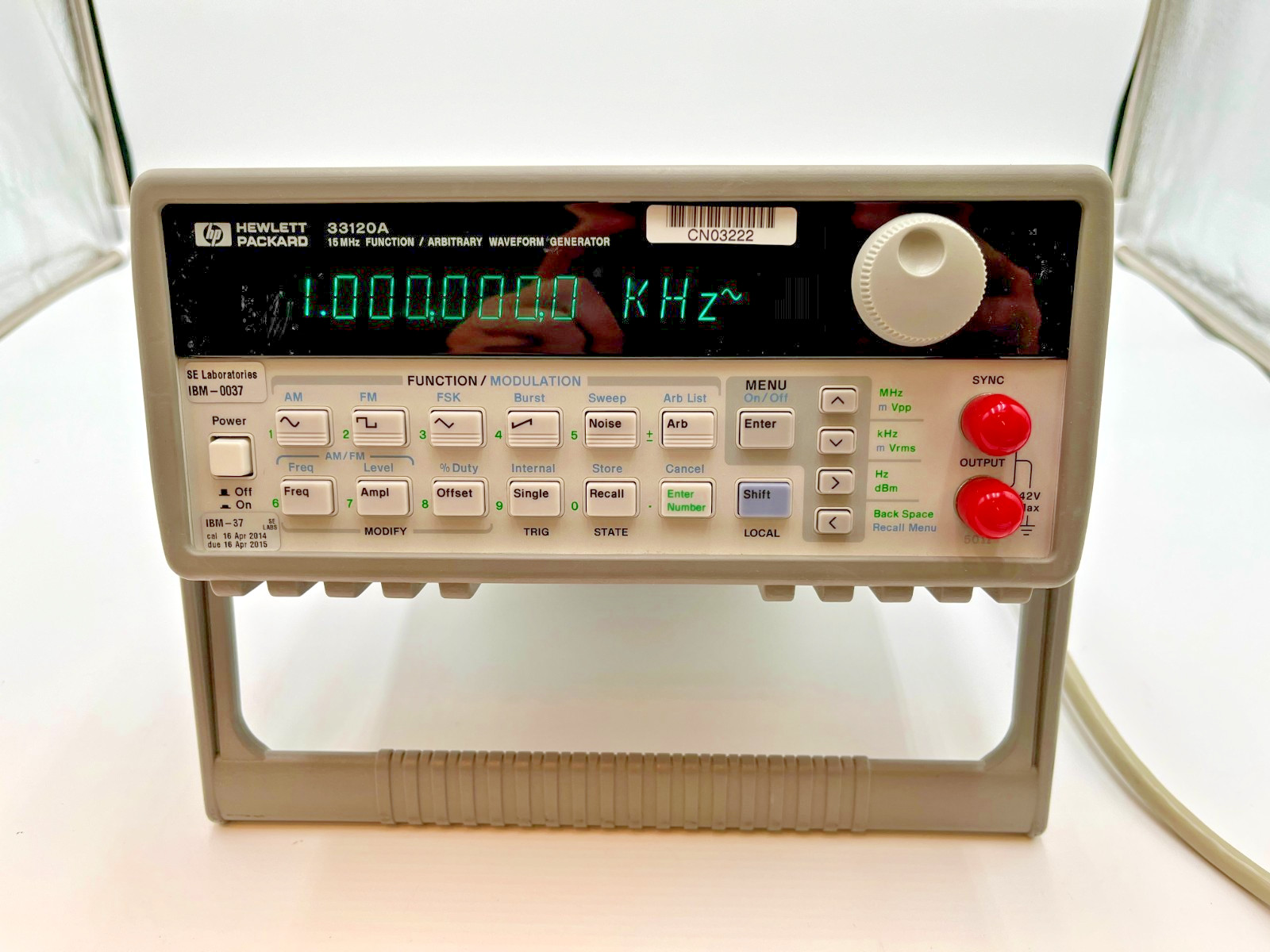 Keysight / Agilent 33120 A Arbitrary Waveform Generator