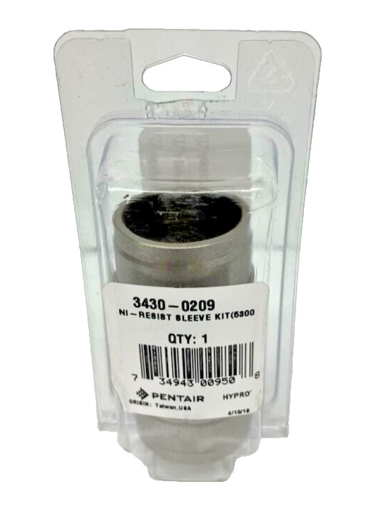 Hypro Pentair Piston Pump 3430-0209 Ni-Resist Sleeve Kit (5300)