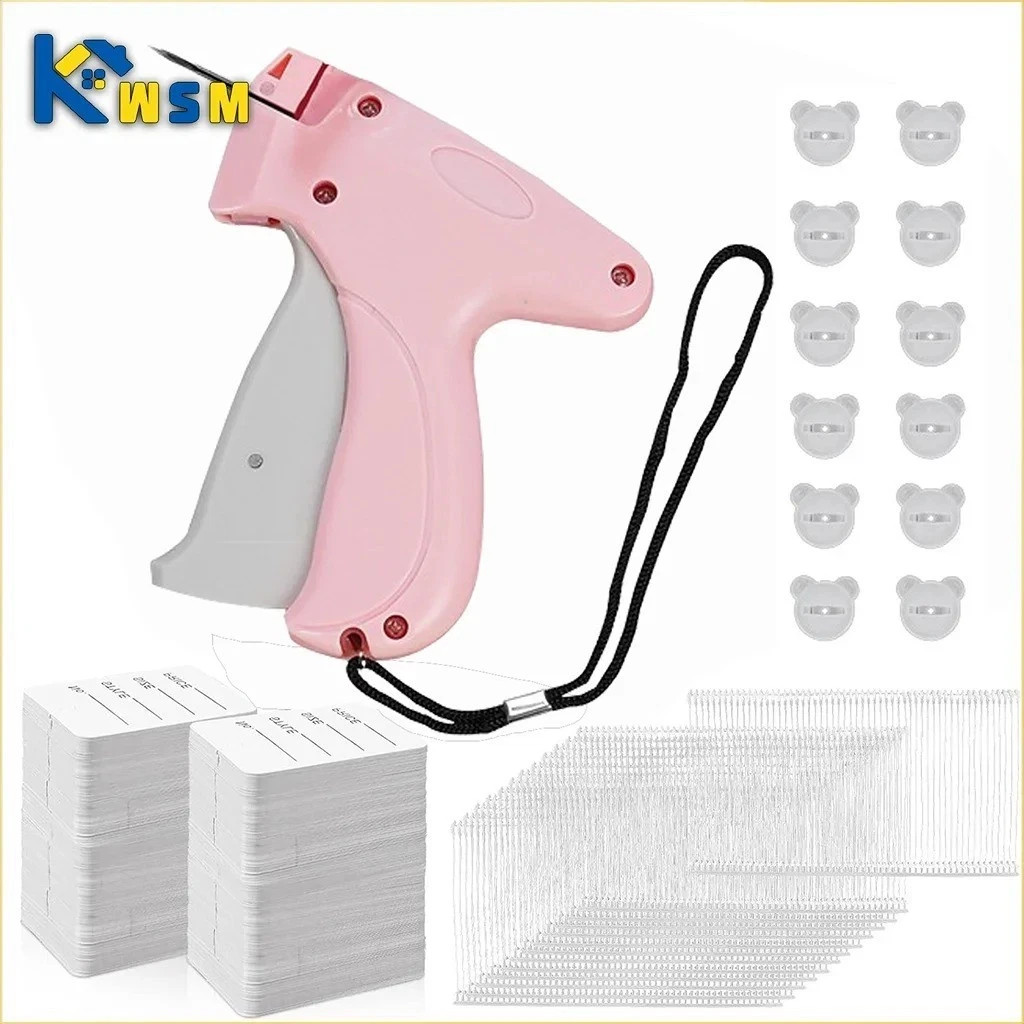 New Garment CLOTHING PRICE LABEL TAGGING TAG TAGGER GUN WITH 2000 BARBS