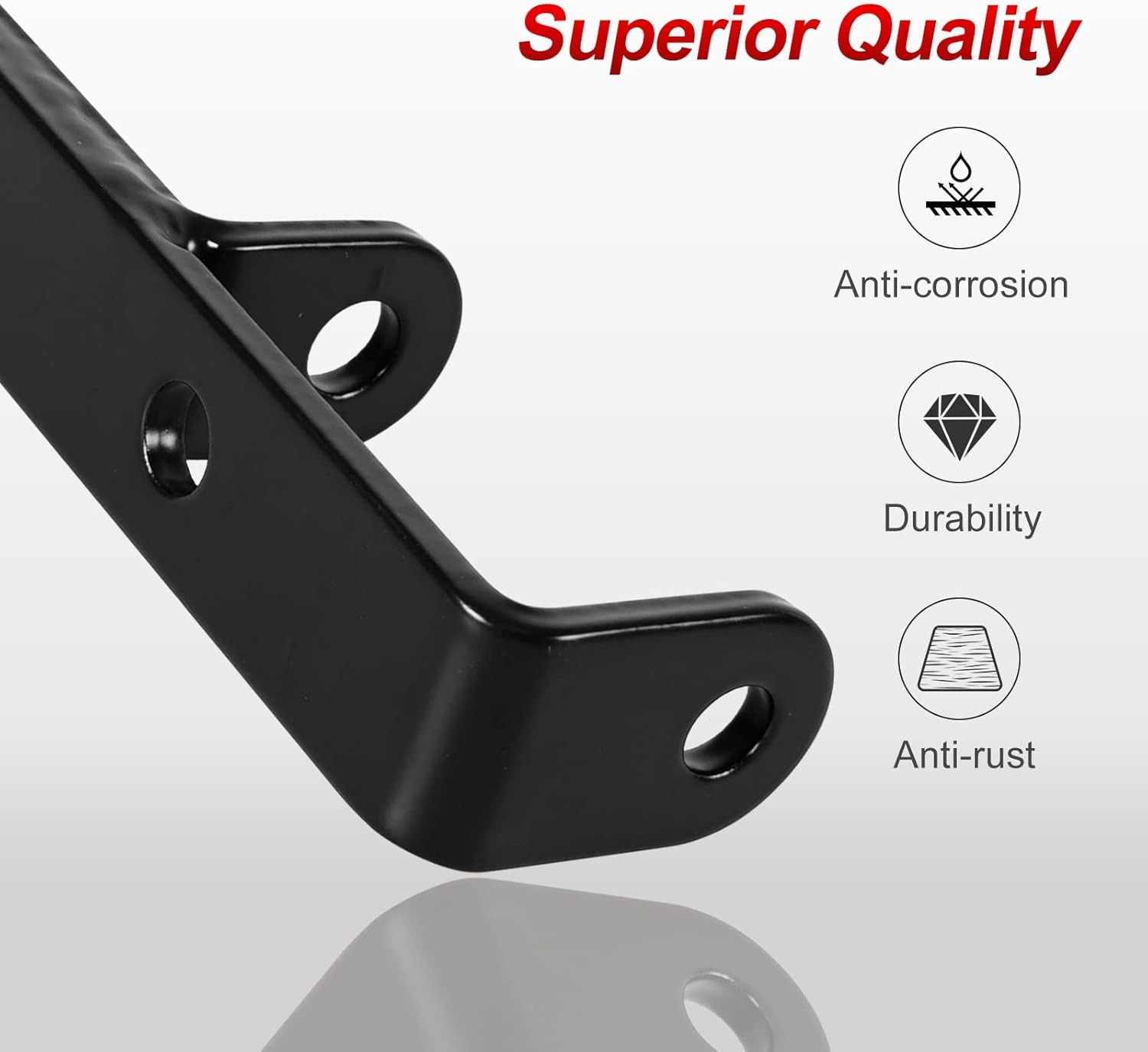 Alternator Bracket Kit Compatible with Small Block Chevy SWP SBC 283 305 327 350