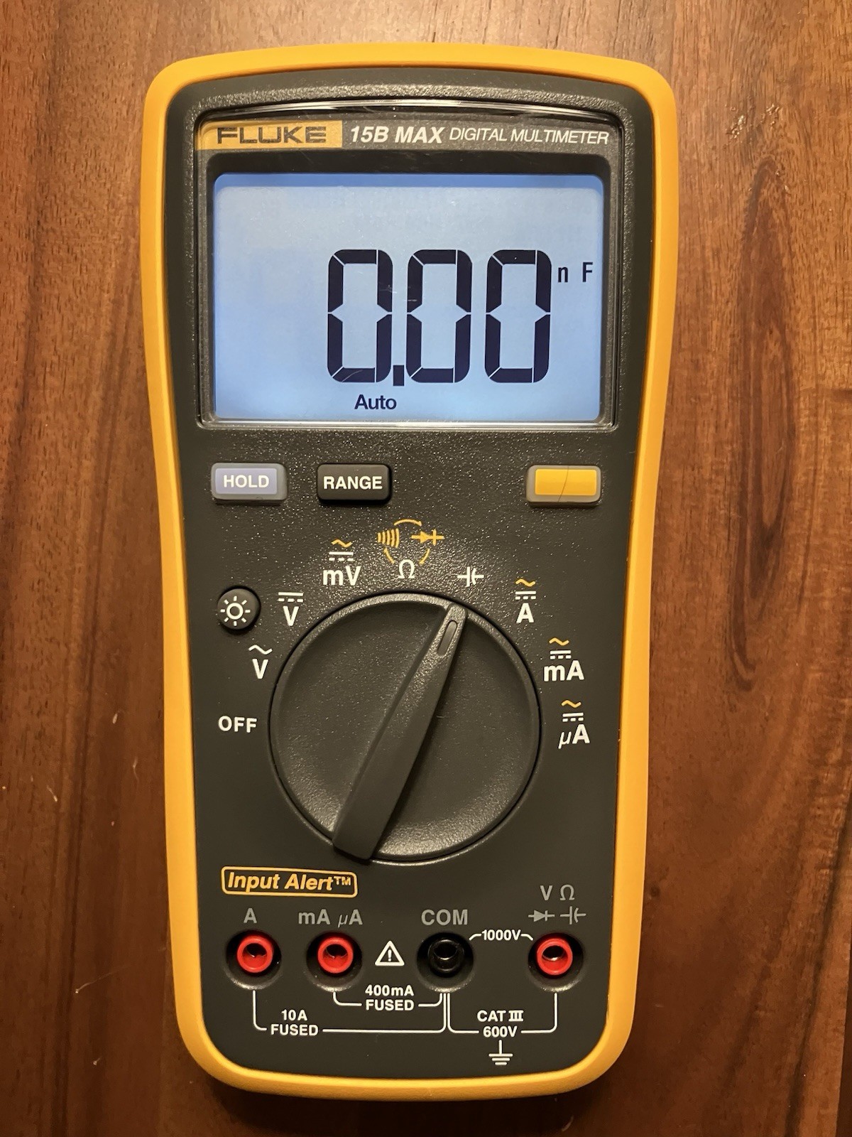 Authentic FLUKE Digital Multimeter FLU15B-MAX & Case Ships From USA KLEIN Leads!
