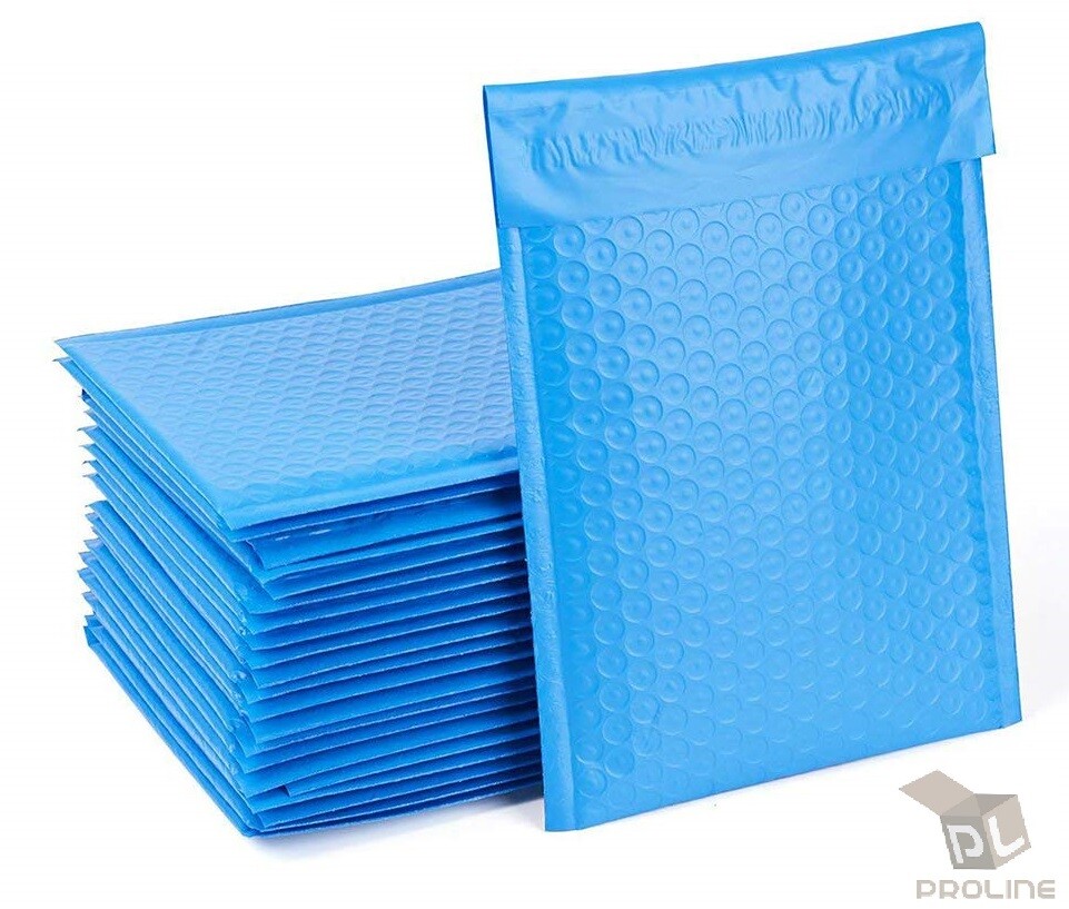 200 #5 Blue Poly Bubble Mailers 10.5″ x 16″ Shipping Mailing Padded Envelopes