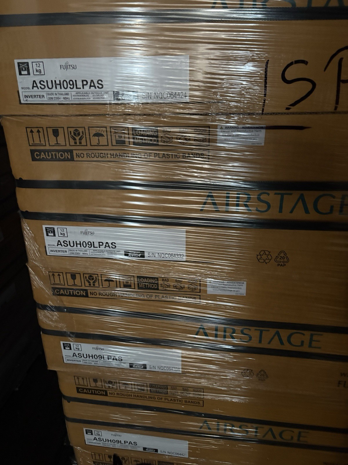 Fujitsu Airstage – ASUH09LPAS – WALL MOUNTED COOLING Indoor Unit- Multi Zone