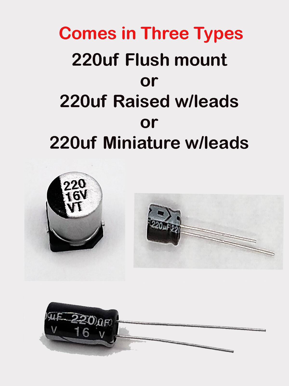 2004-2009 Toyota Prius Combination Meter Electrolytic Capacitor 220uf 16v