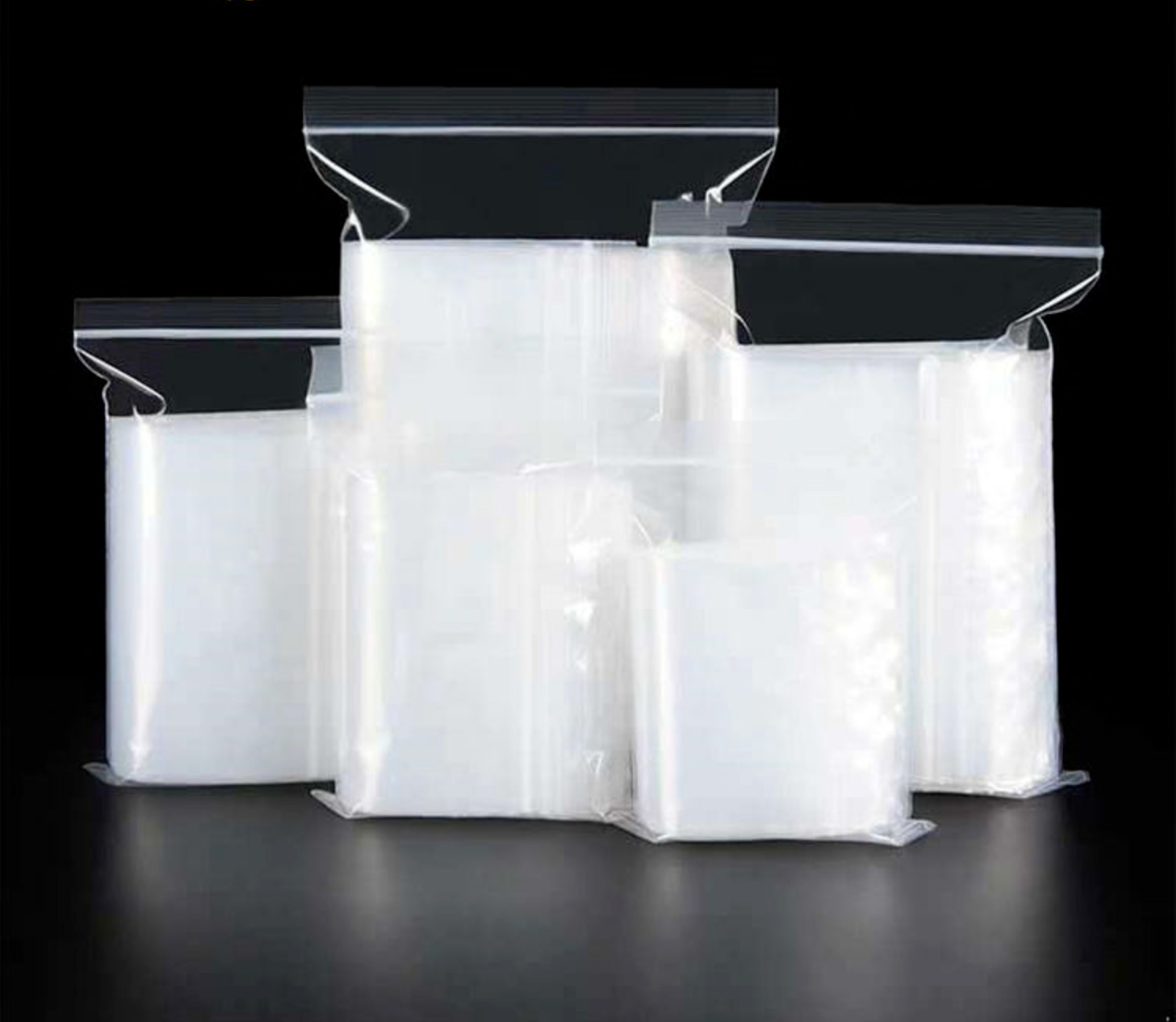 500-13″ x 15″ RECLOSABLE CLEAR ZIP SEAL LOCK BAGS 2 MIL ZIPPER POLY BAGGIES