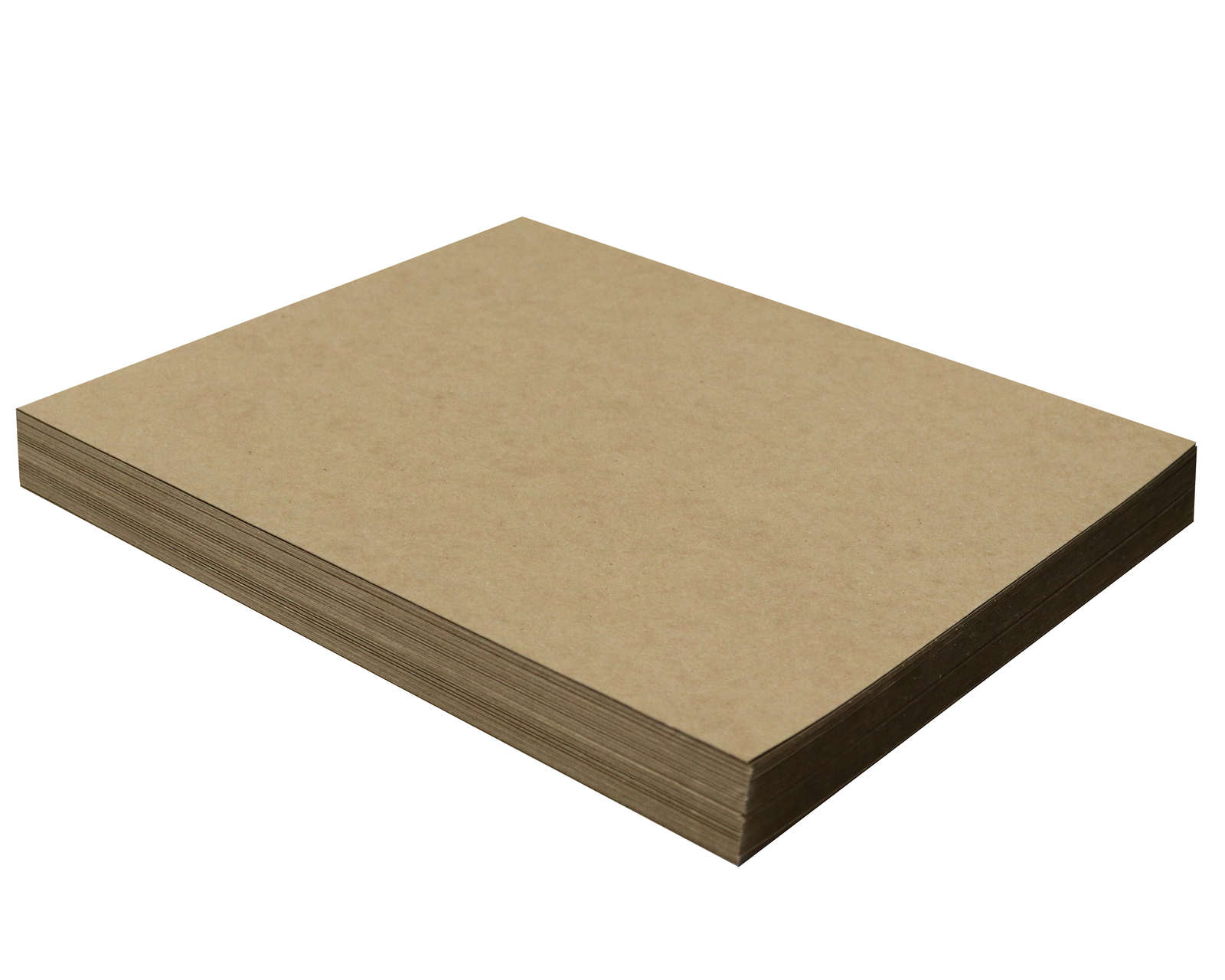 50 Sheets Chipboard 11 x 14 inch – 22pt Light Weight Brown Kraft Cardboard