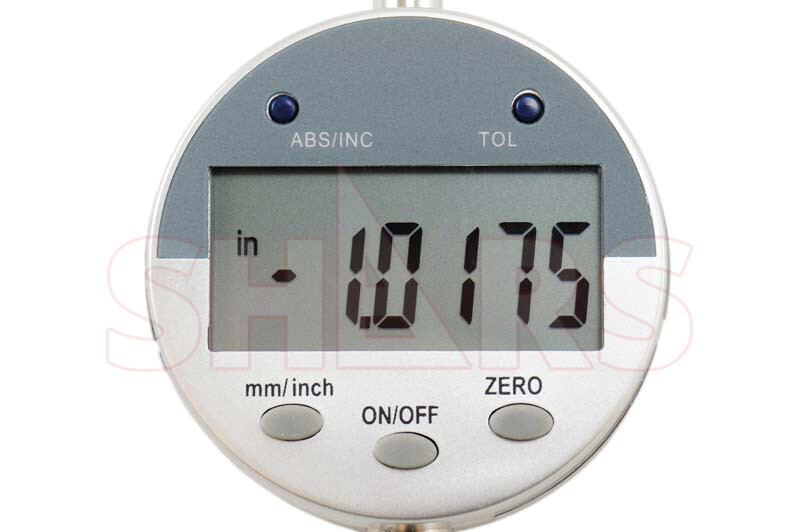 SHARS 1″x.0005″ /.01mm Digital Electronic Indicator Absolute Gage Gauge New P]