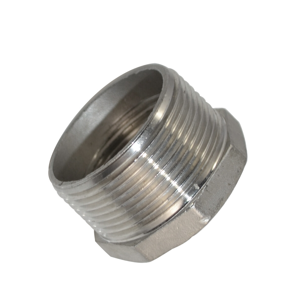 1.5″ male to 1.25″ NPT female HEX Reducing bush adapter Pipe Fitting Stainless