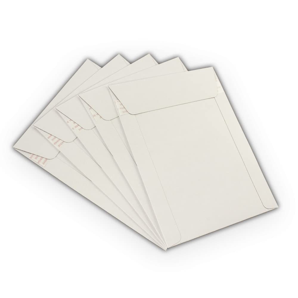 400 EcoSwift 9 x 11.5 Rigid Photo Mailers Keep Flats White One Size,
