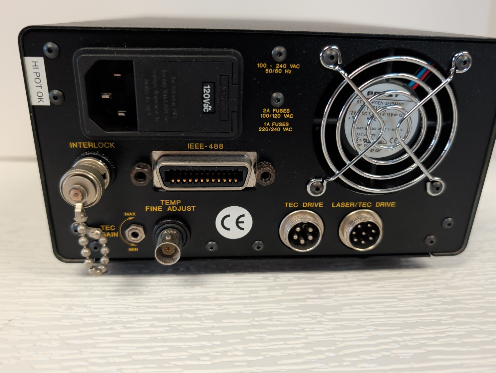 Melles Griot 06DLD103 Diode Laser Driver Controller Instrument Optics Lab