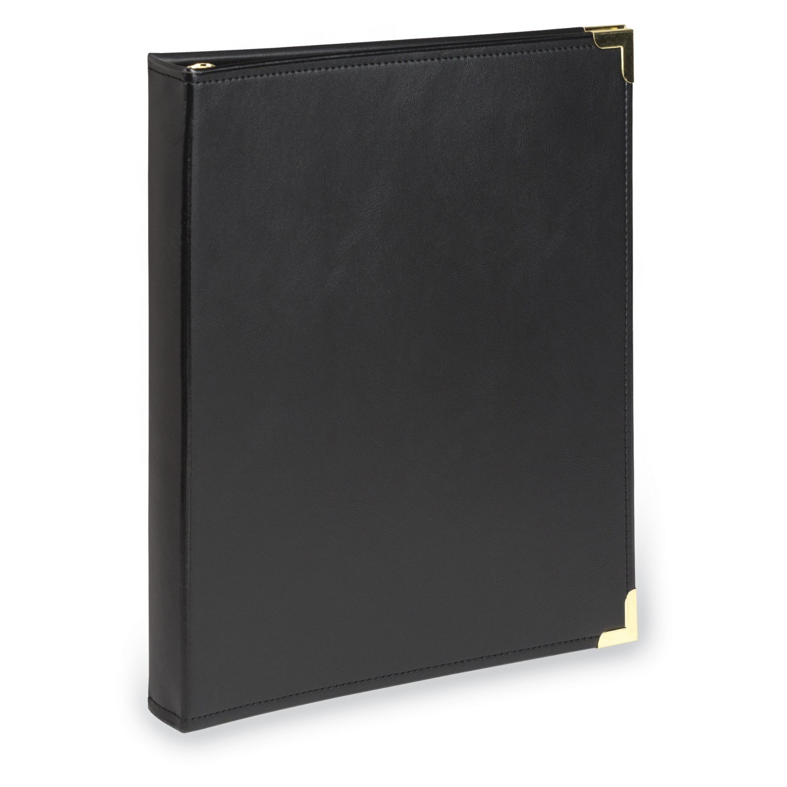 Classic Leather 3 Ring Binder Portfolio, Executive Presentation, 0.5 Inch, Holds