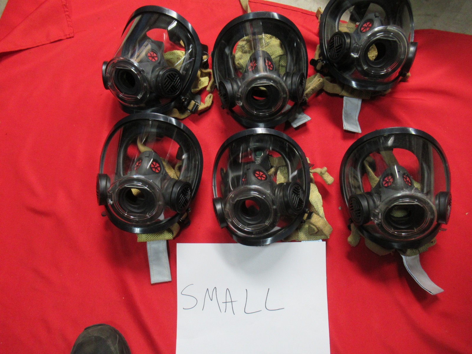 SCOTT AV-3000 HT MASK w/KEVLAR NETTING SMALL MEDIUM LARGE Firefighter SCBA AIR