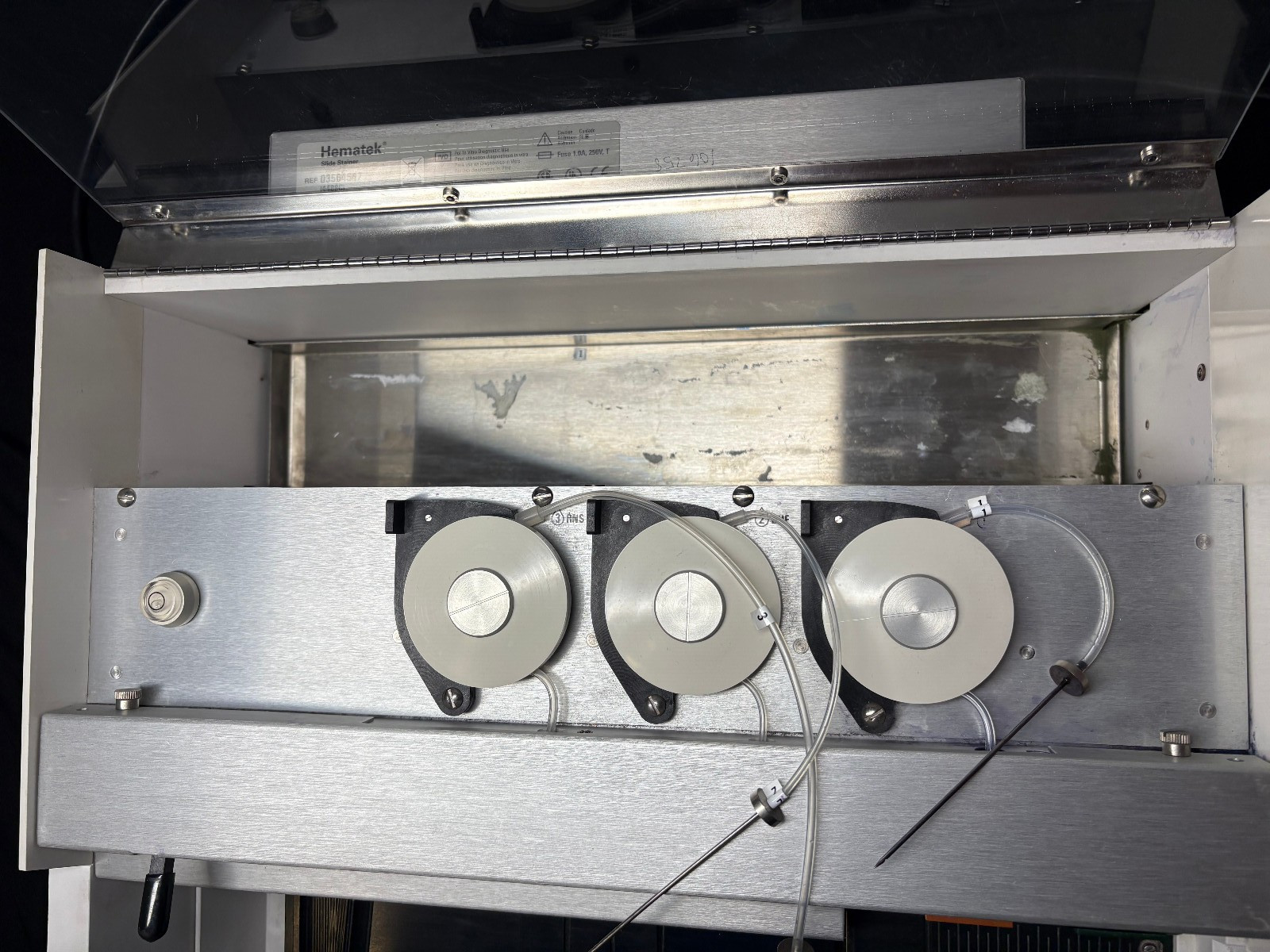 Bayer Hematek 4488C Hematology Automatic Lab Slide Stainer System TESTED 2000