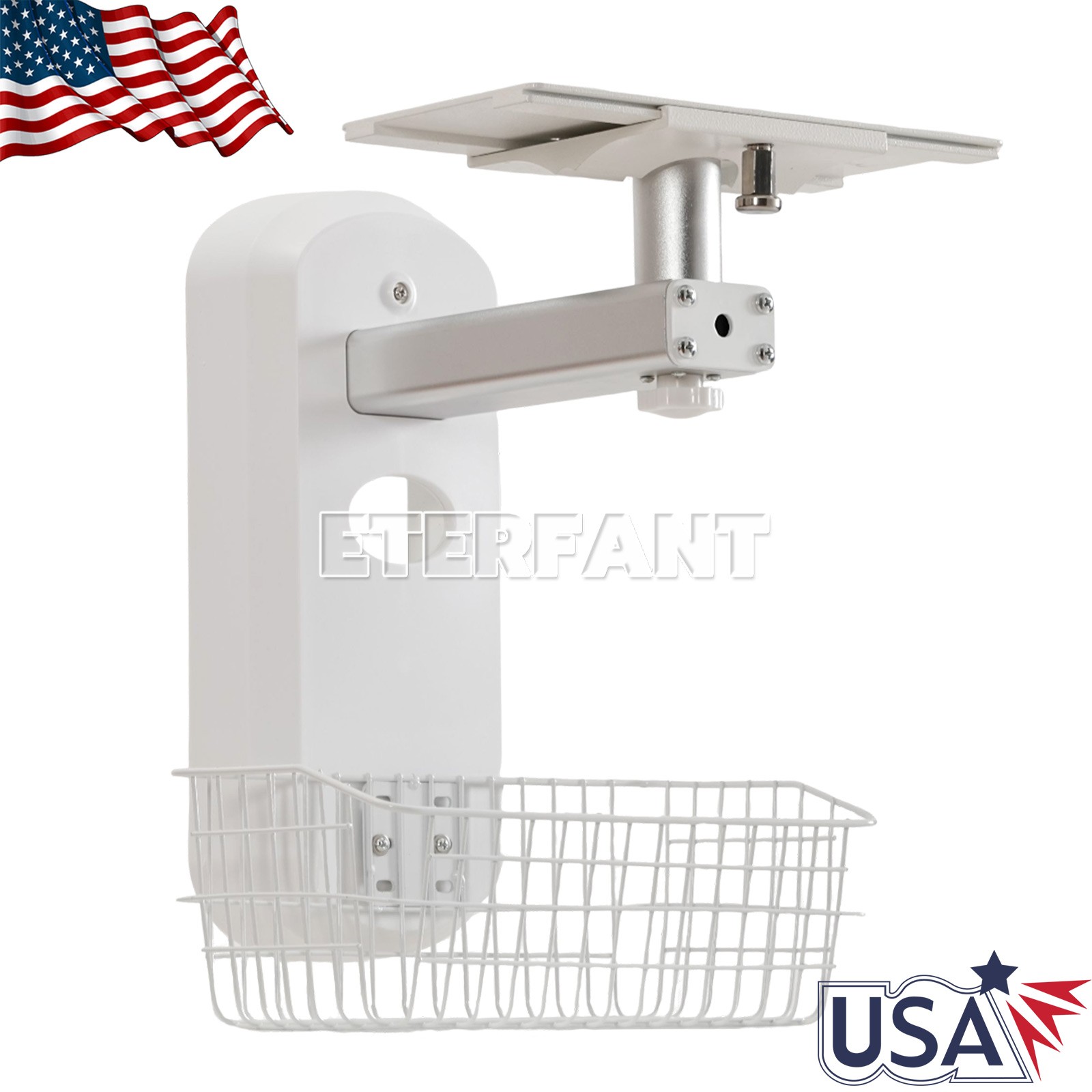 Wall Mount Bracket/Adjustable Mobile Rolling Cart Used for Patient Monitor US