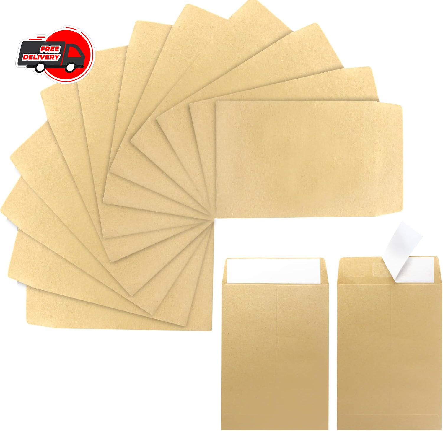100 Pack Small Seed Saving Envelopes Bulk Blank Paper Coin Packets 3.23″×4.53″