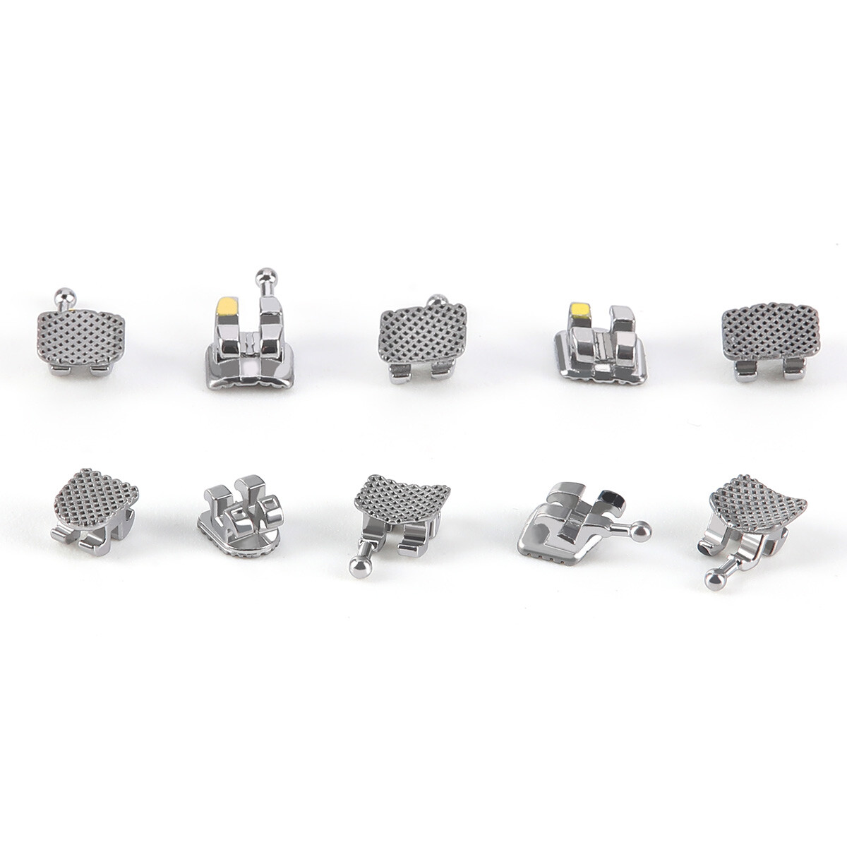 Dental Orthodontic Brackets Braces Mini MBT Roth.022 Hook 345 /NITI Arch Wires