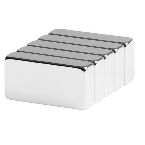 Lot 5 10 50 Super Block Magnets 1″x1/2″x1/4″ inch Rare Earth Neodymium N52