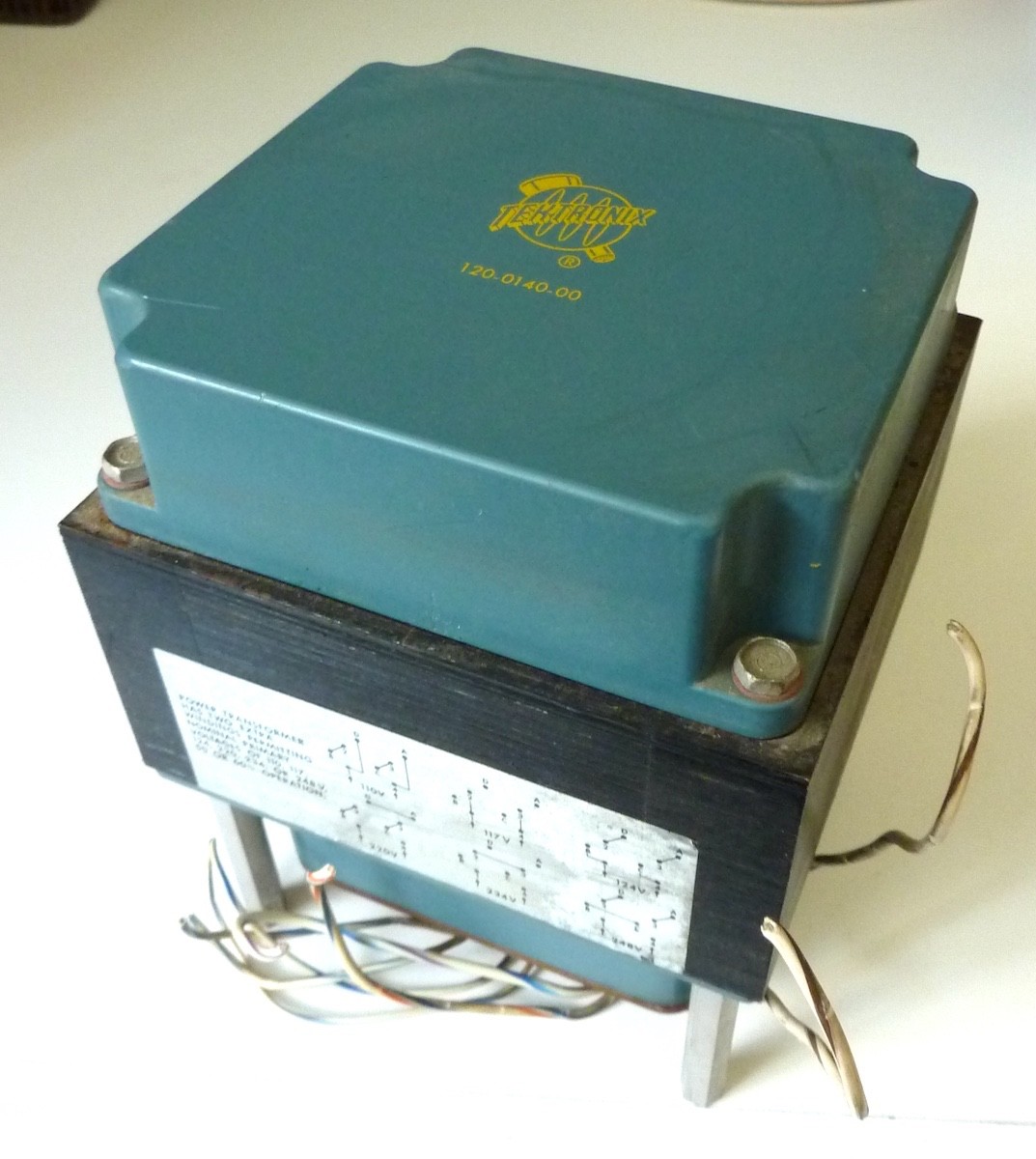 Large POWER TRANSFORMER Tektronix 531A 260VAC, 178V, 6.9V US tube 120.0140.00