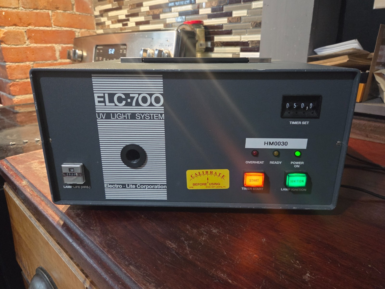 Electro Lite ELC-700 UV Light System Equipment Systems WORKS