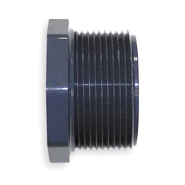 Manufacturer Varies PVC Reducing Bushing, MNPT x FNPT, 1 1/2 in x 3/4 in Pipe