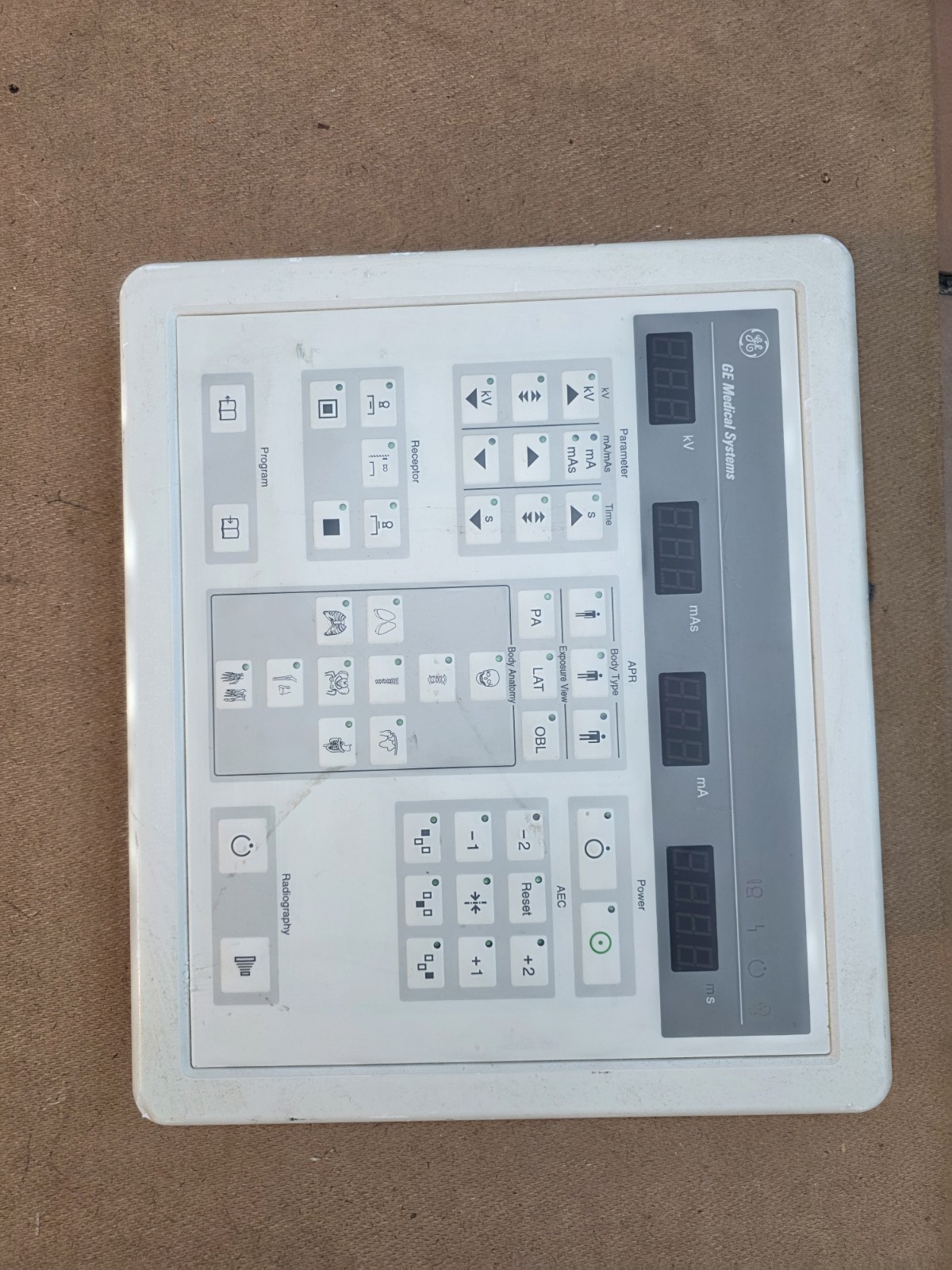 2226519 GE CONTROL CONSOLE FOR SILHOUETTE-VR