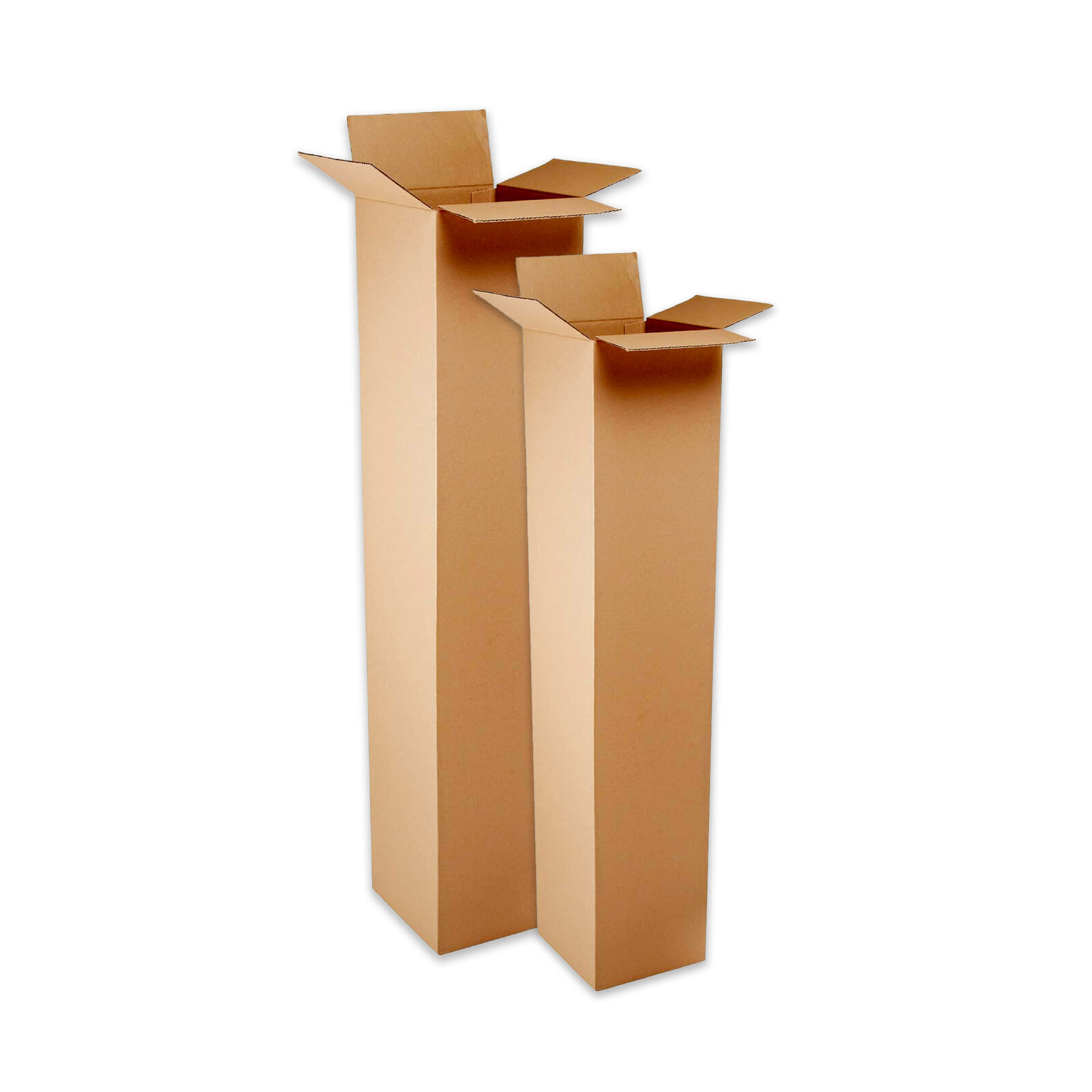 8 x 8 x 38″ Tall Corrugated Boxes 25 Boxes, Brown Shipping/Moving/Packing Boxes