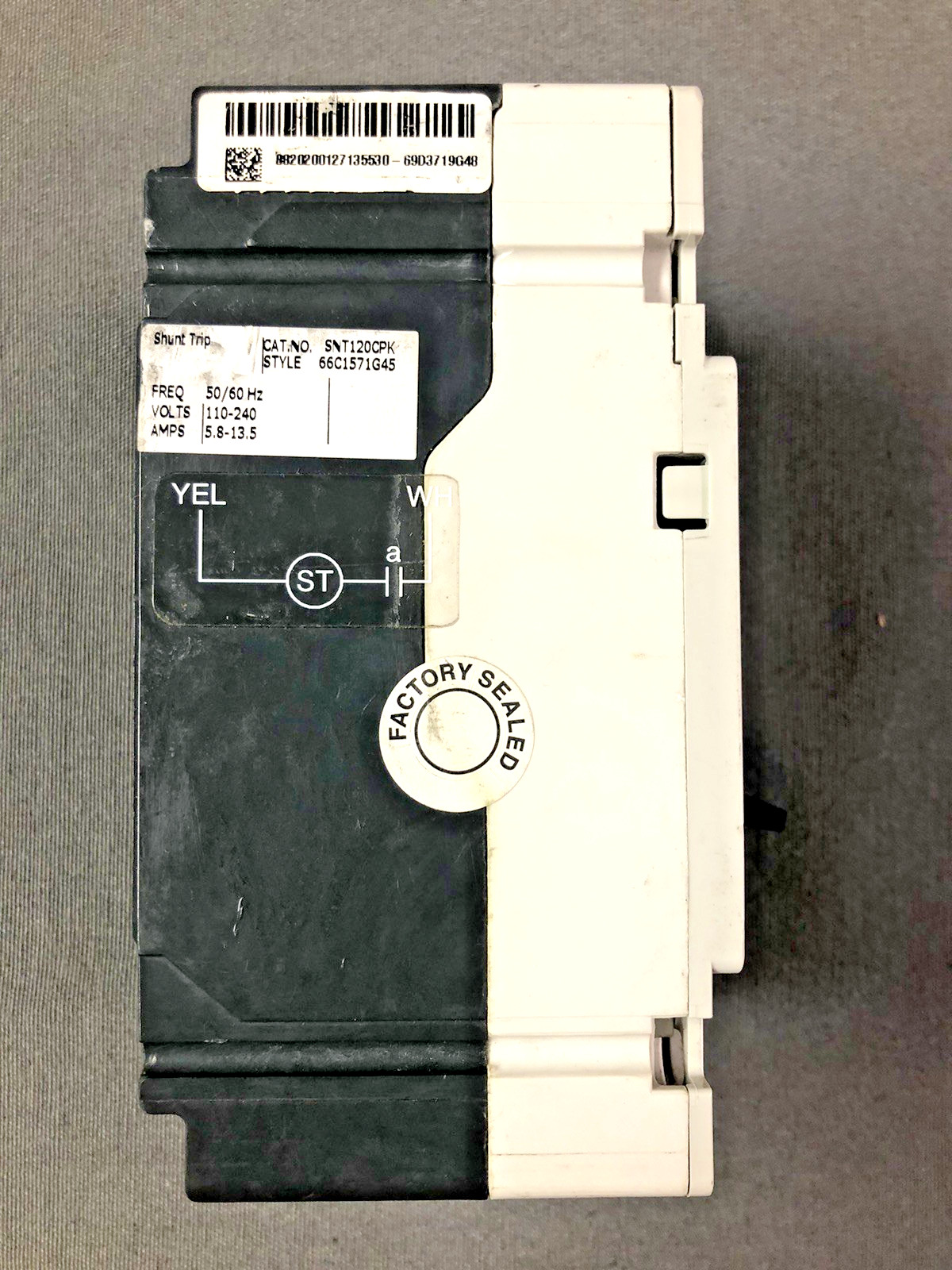 Eaton EGS3125FFG Molded Case Circuit Breaker 3 Pole 125A 600Y/347 VAC Max.