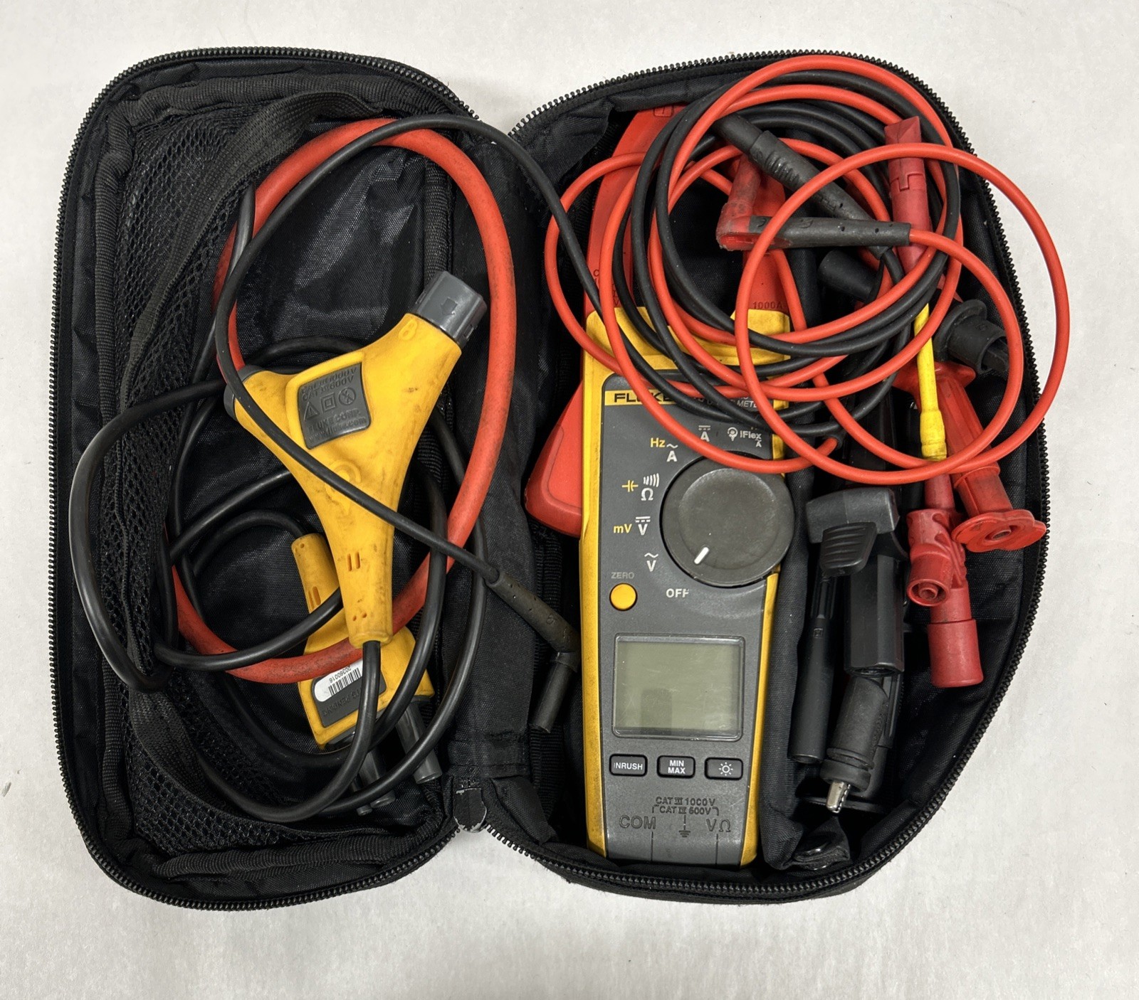 Fluke 376 True RMS Clamp Meter with extras
