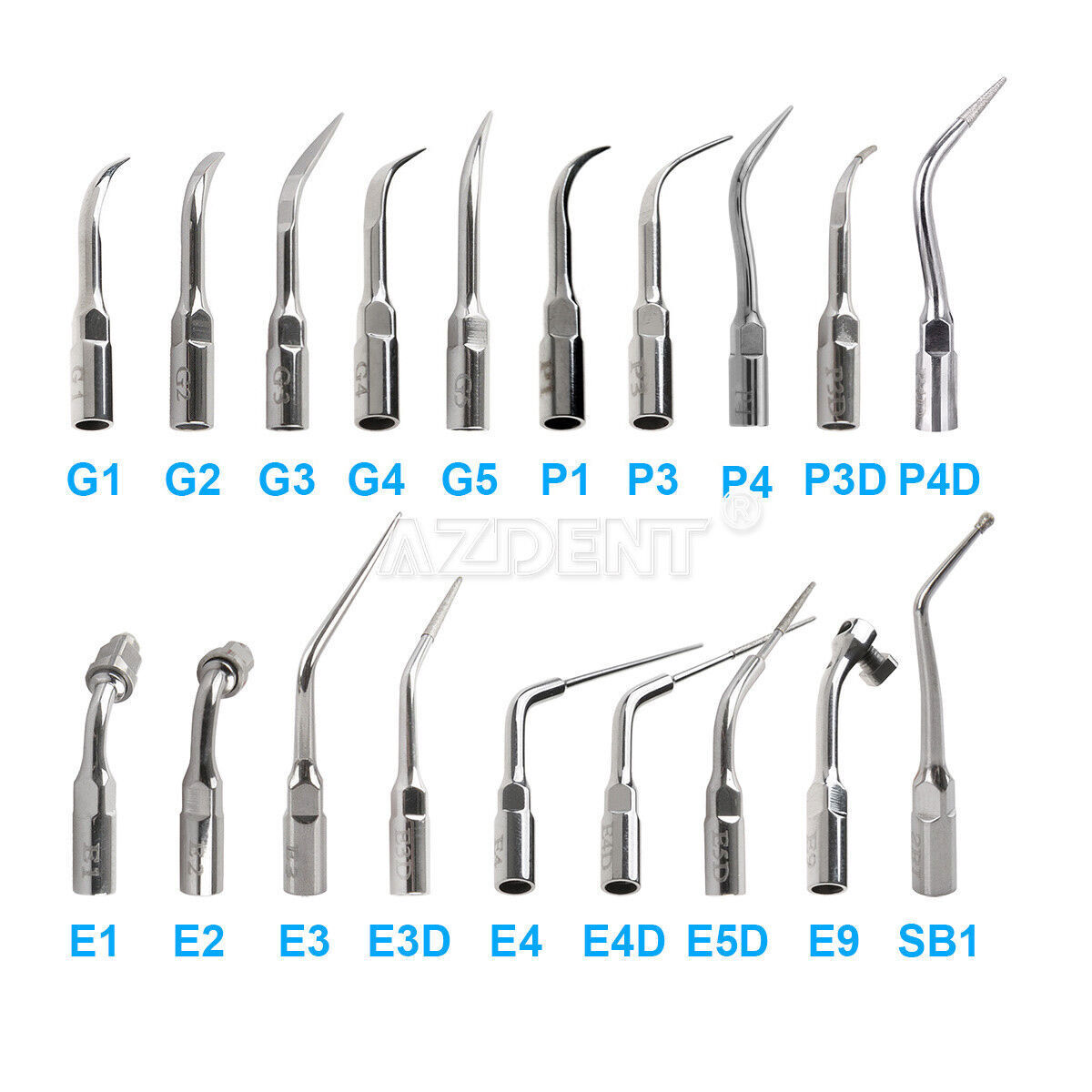 Dental Ultrasonic Scaler Handpiece/Tip/Torque Wrench Fit EMS SATELEC KAVO