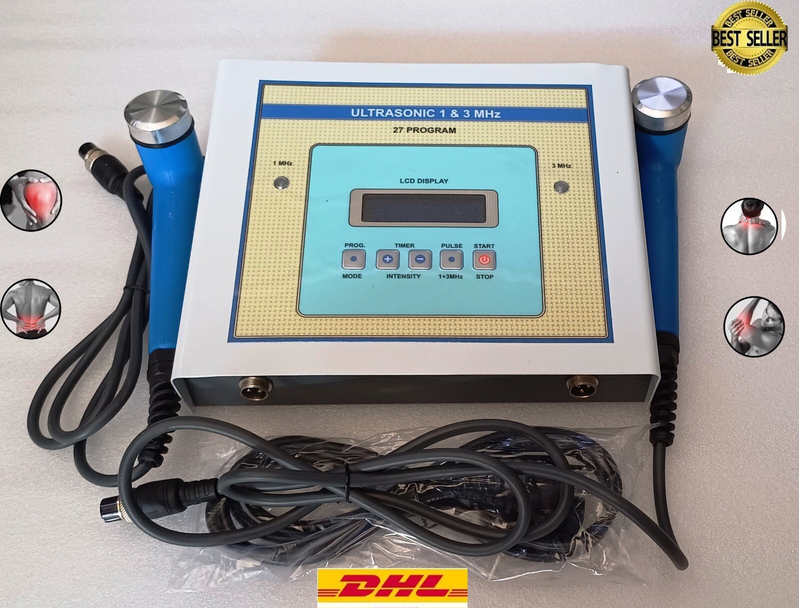 US Home Use 1MHz & 3MHz ultrasound therapy machine Professional Use Machine
