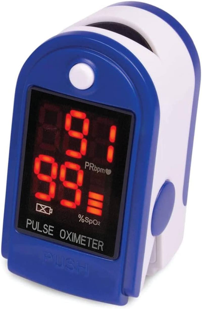 Roscoe Medical Finger Pulse Oximeter Oxygen Saturation Monitor – Pulse Ox Finger