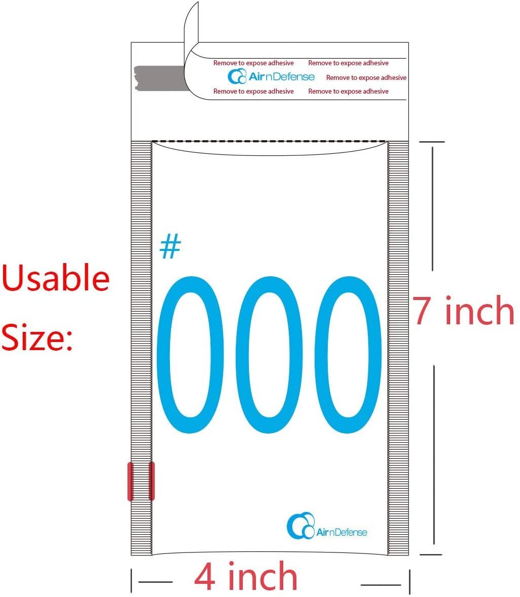 2000 #000 4×8 Poly Bubble Padded Envelopes Mailers Shipping Bags AirnDefense