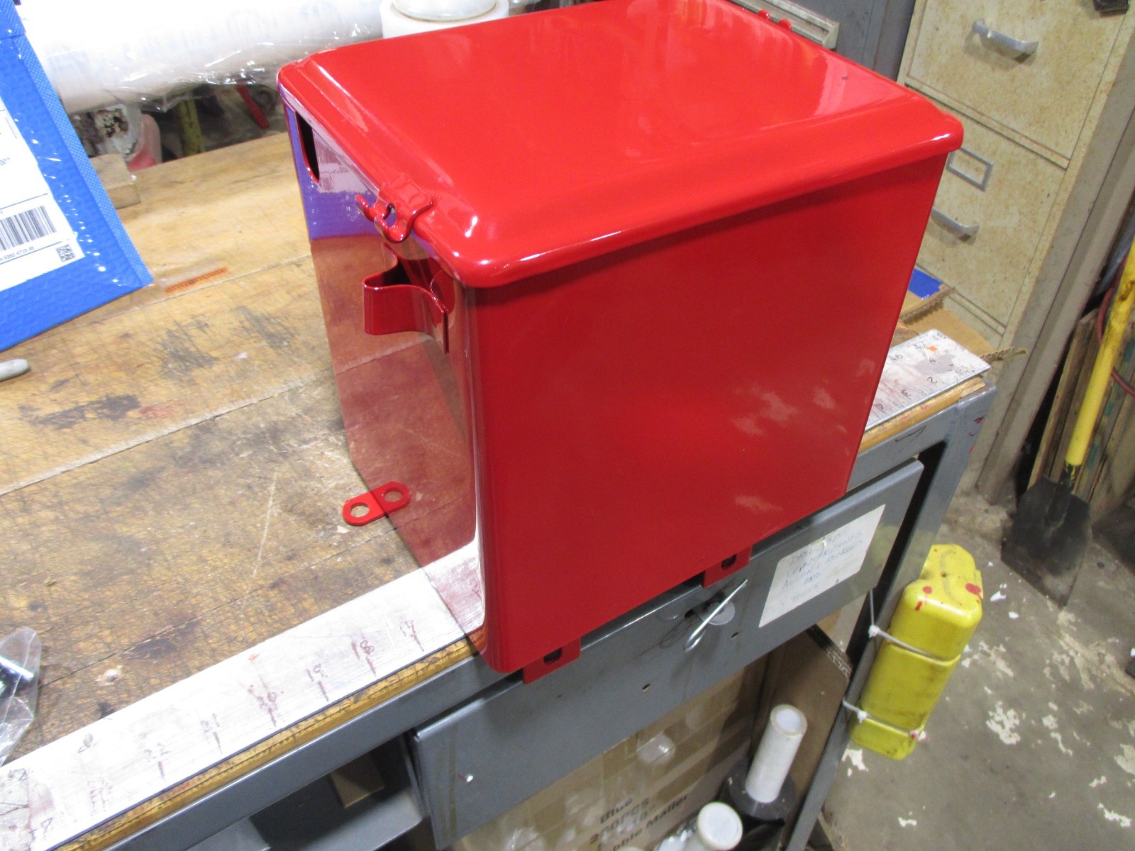 FARMALL, A, B, BN, BATTERY BOX #50493DX NEW REPRODUCTION 7 1/8 W x 9L x 9 DP
