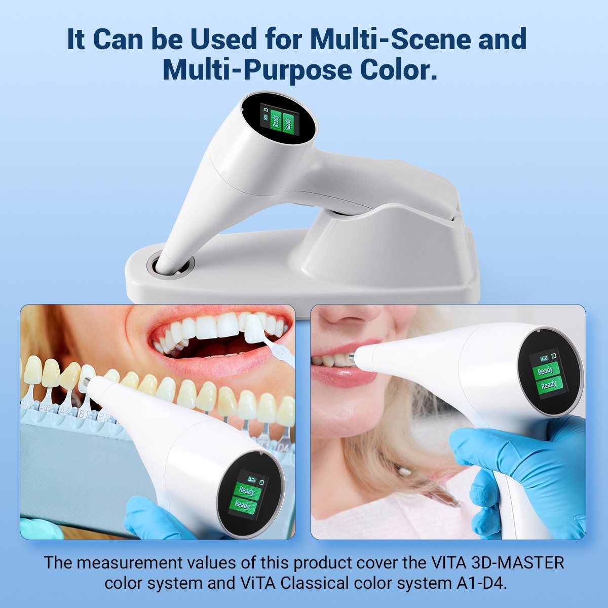 Dental LED Digital Shade Guide Tooth Color High Accuracy Comparator Equipment