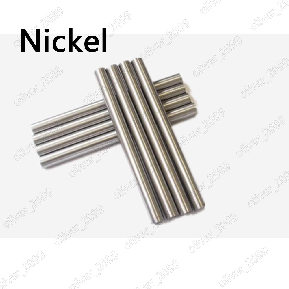 1pcs 99.99% High Purity Pure Nickel Rod Ni Metal Solid Round Rod