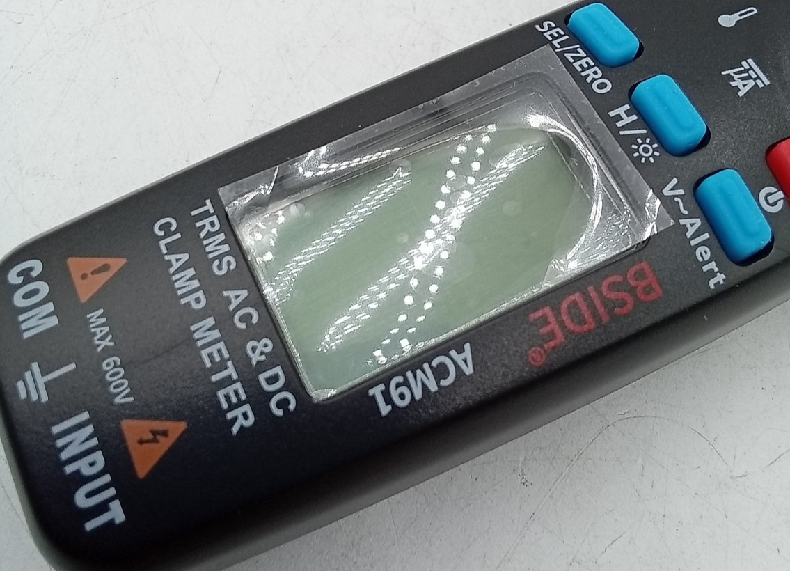 Bside ACM91 Digital Clamp Meter AC/DC Current True RMS Auto-ranging Unit Only